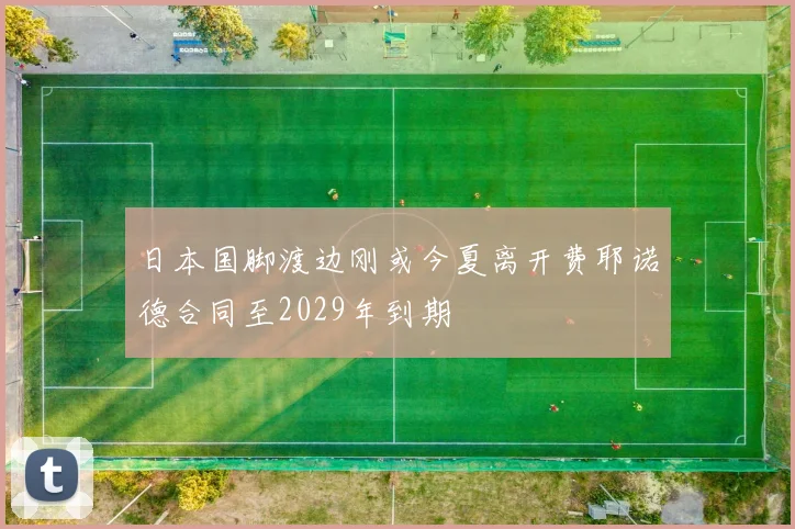 日本国脚渡边刚或今夏离开费耶诺德合同至2029年到期