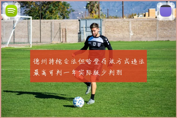 德州持枪合法但哈登存放方式违法最高可判一年实际极少判刑